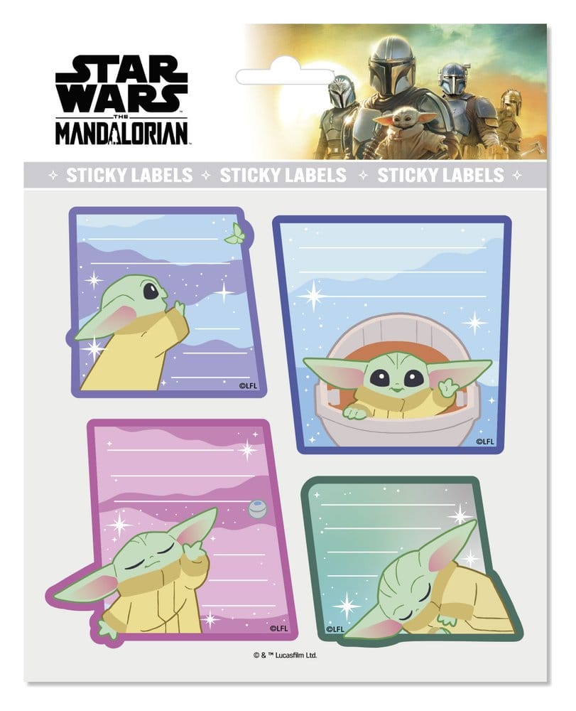 Star Wars: The Mandalorian étiquettes autocollantes premium Grogu