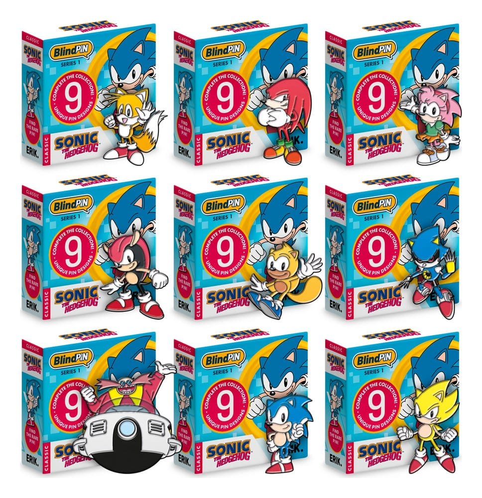Sonic - The Hedgehog Pin's Série 1 Display (24)