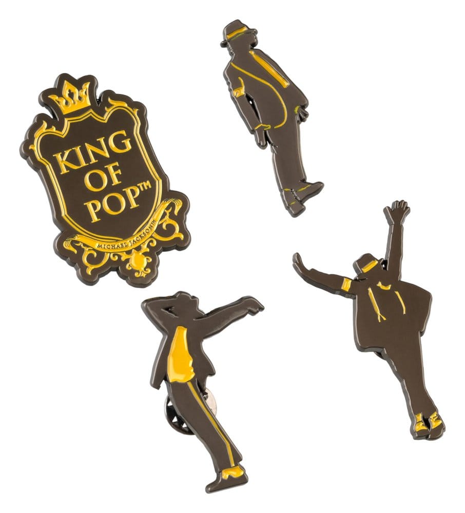 Michael Jackson pins Set (4)
