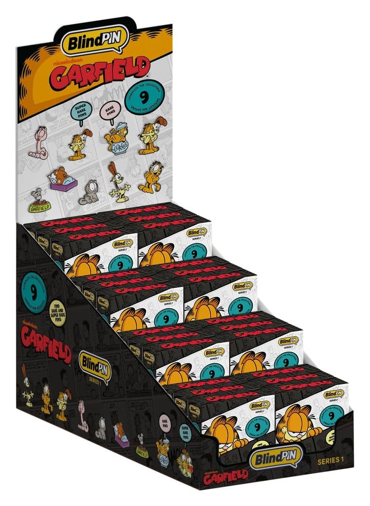 Garfield Pin's Série 1 Display (24)