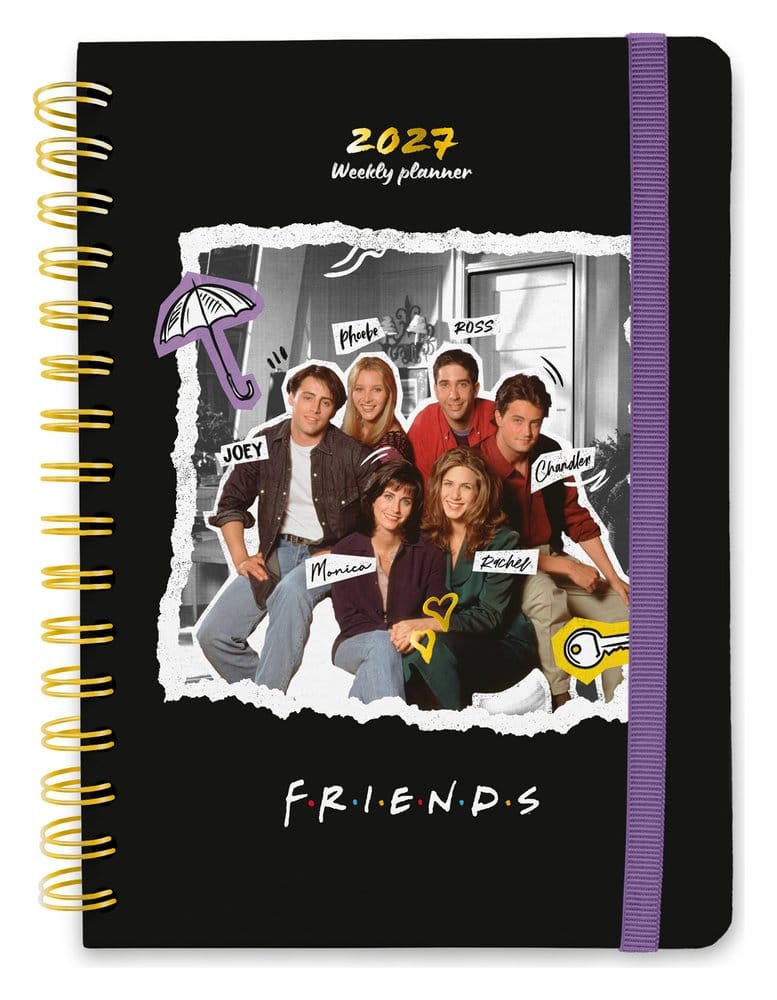 Friends planificateur annuel 2027 A5