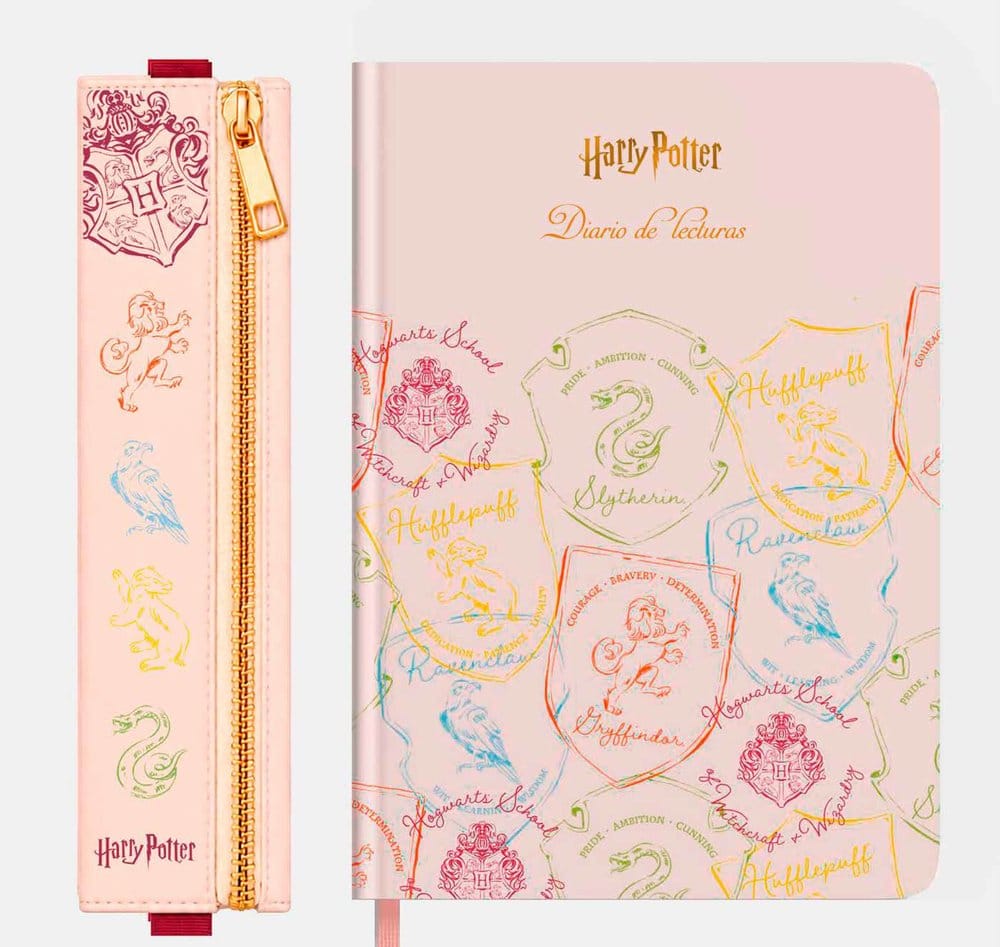 Harry Potter The Readers Club Journal de Lecture avec Pochette Intégrée Espagnol *ESPAGNOL*
