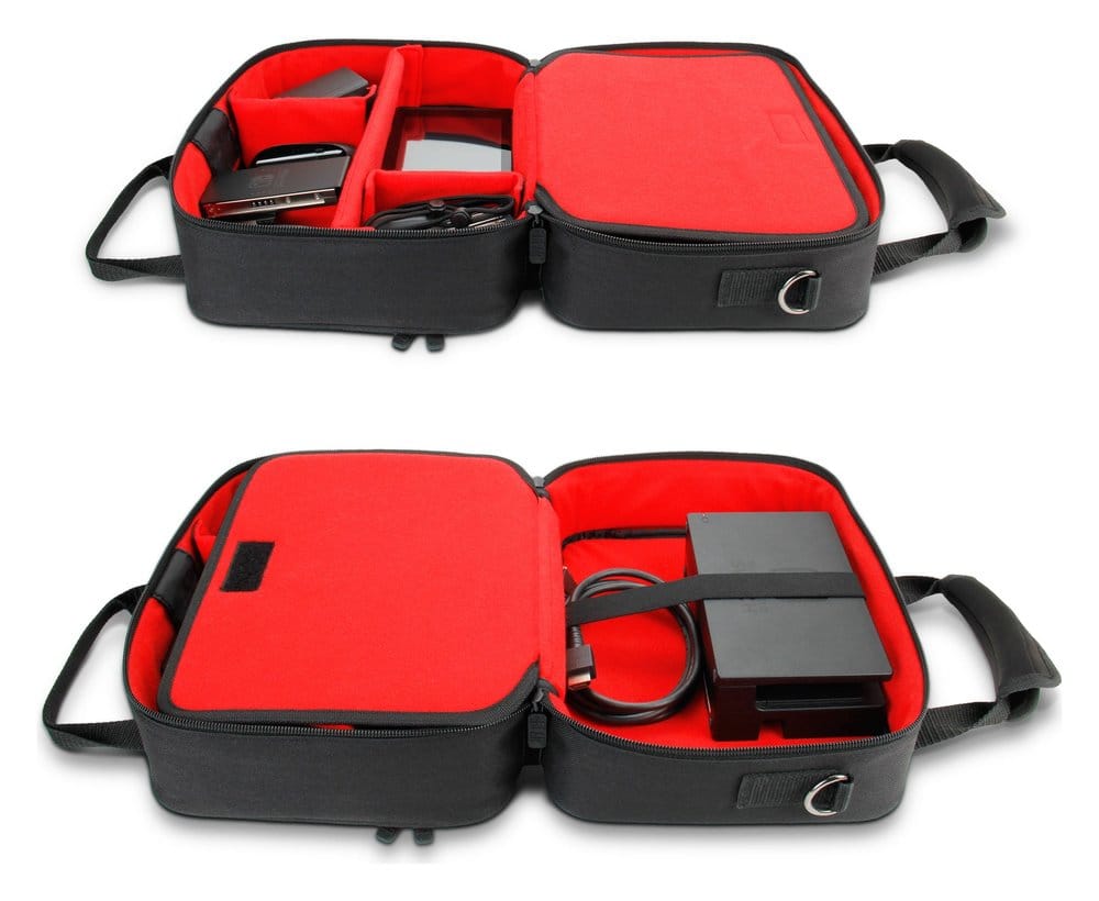 Enhance USA Gear S14 Console Gaming Nintendo Switch Sac Rouge