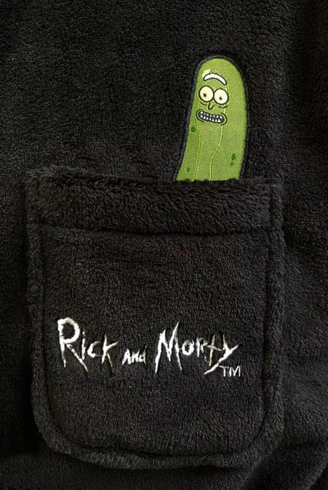 Rick & Morty peignoir de bain polaire Pickle Rick