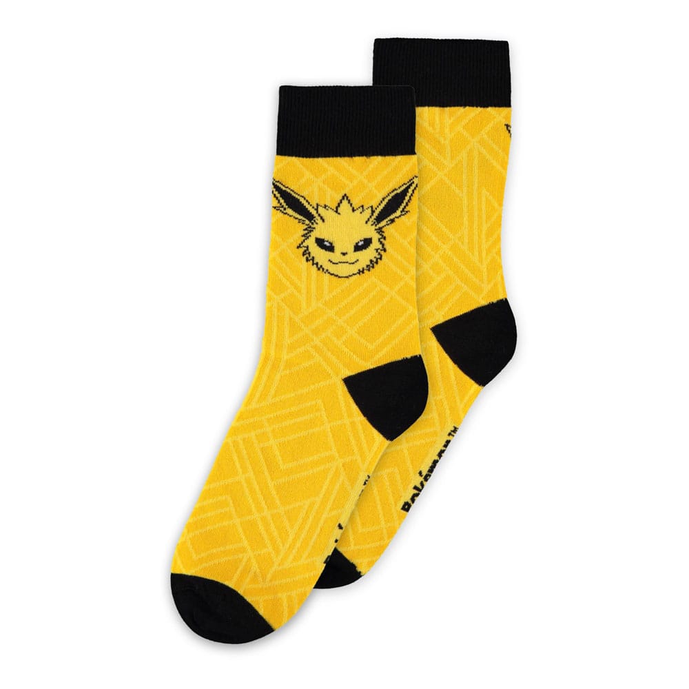 Pokémon pack 3 chaussettes Évoli Evolution 35-38