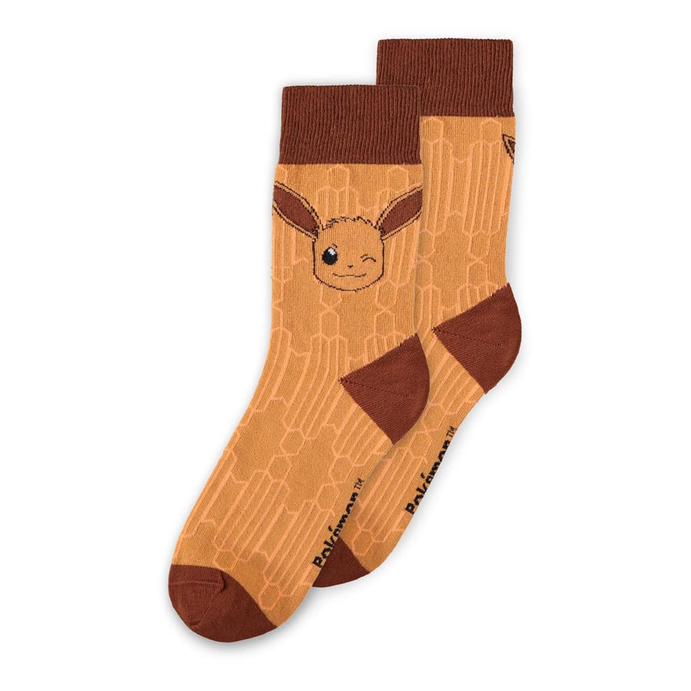 Pokémon pack 3 chaussettes Évoli Evolution 2.0 35-38