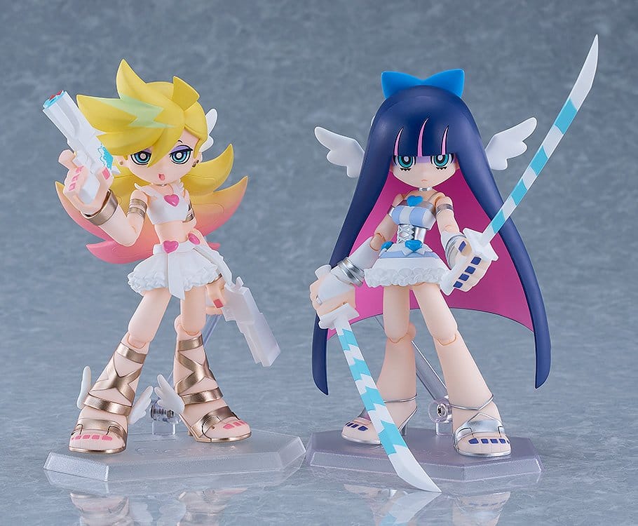 New Panty & Stocking with Garterbelt Figma pack 2 figurines Panty & Stocking: Angel ver. 12 cm