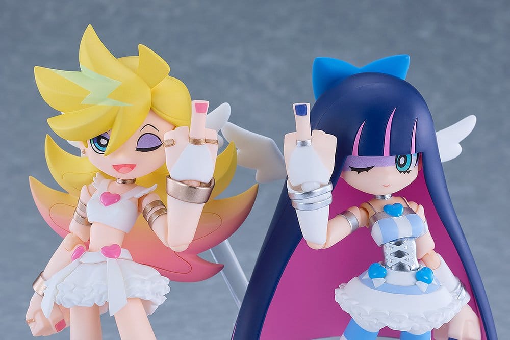 New Panty & Stocking with Garterbelt Figma pack 2 figurines Panty & Stocking: Angel ver. 12 cm