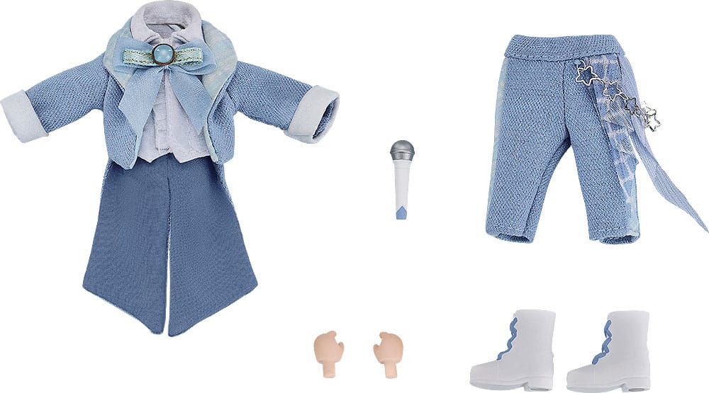 Original Character accessoires pour figurines Nendoroid Doll Outfit Set: Idol Outfit - Boy (Sax Blue)