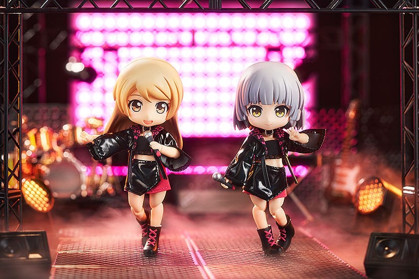 Original Character accessoires pour figurines Nendoroid Doll Outfit Set: Idol Outfit - Girl (Rose Red)