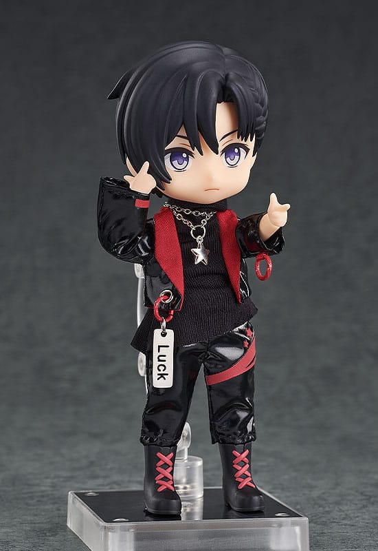 Original Character accessoires pour figurines Nendoroid Doll Outfit Set: Idol Outfit - Boy (Deep Red)