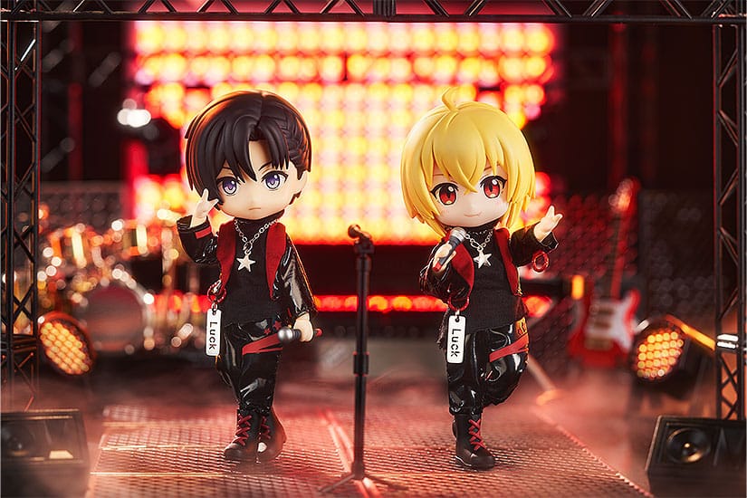 Original Character accessoires pour figurines Nendoroid Doll Outfit Set: Idol Outfit - Boy (Deep Red)