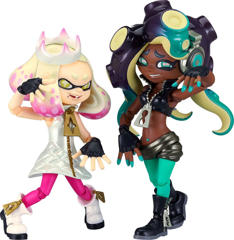 Splatoon 2 figurines Figma Off the Hook Pearl & Marina 9 - 10 cm