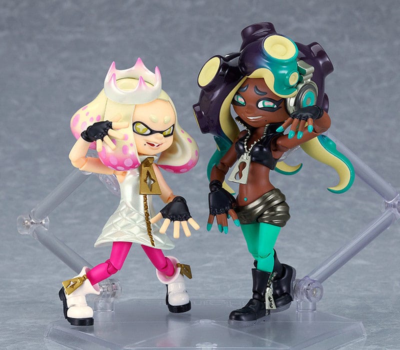Splatoon 2 figurines Figma Off the Hook Pearl & Marina 9 - 10 cm