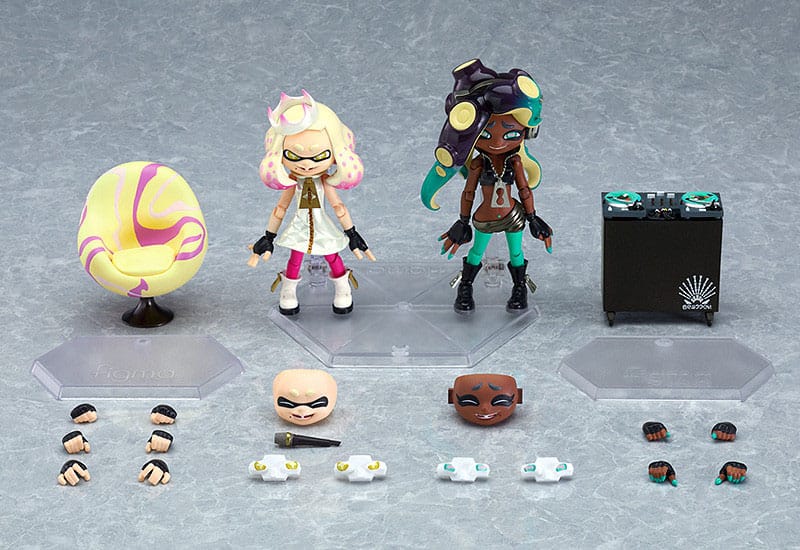Splatoon 2 figurines Figma Off the Hook Pearl & Marina 9 - 10 cm