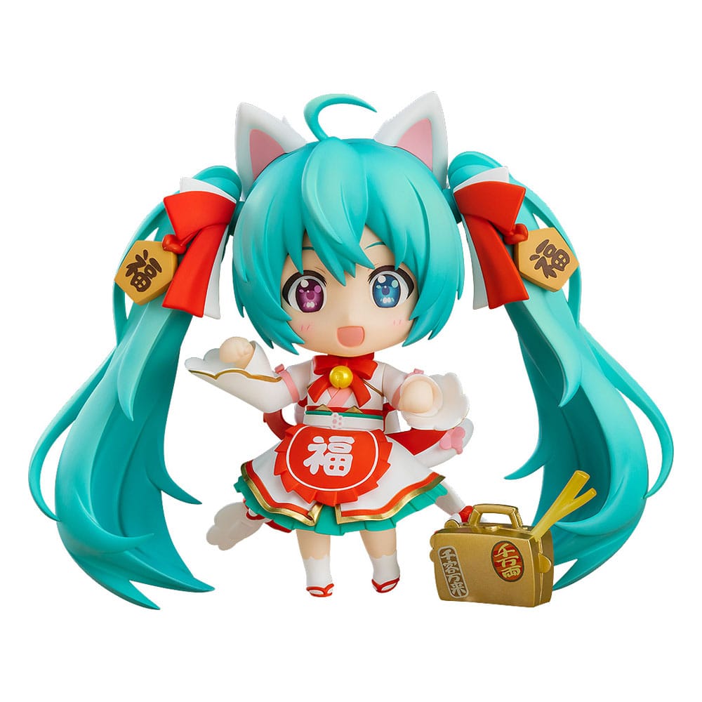 Character Vocal Series 01 figurine Nendoroid Hatsune Miku: Maneki Miku Ver. 10 cm