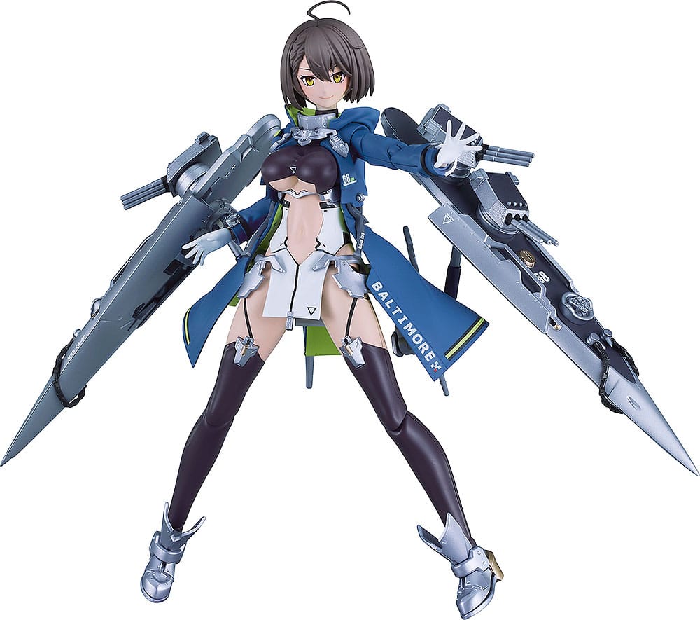 Azur Lane maquette PLAMATEA Baltimore 16 cm