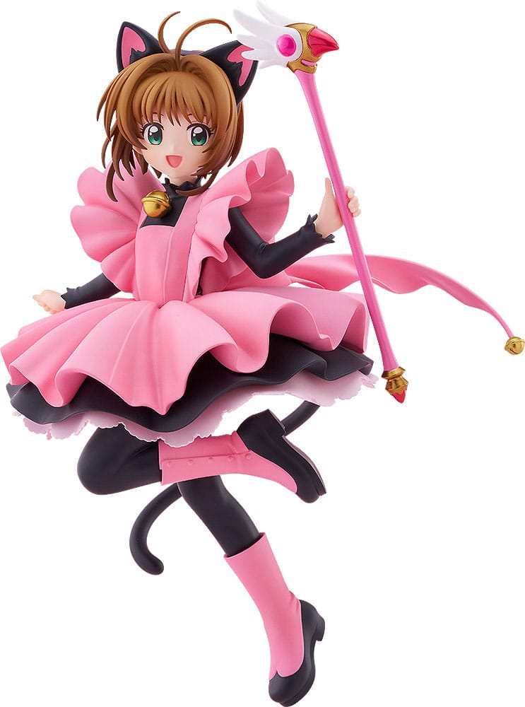 Cardcaptor Sakura statuette PVC Pop Up Parade Sakura Kinomoto: Black Cat Costume Ver. L Size 22 cm