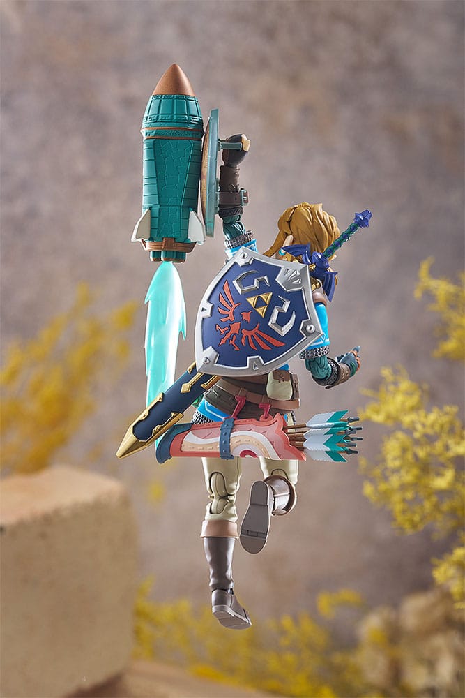 The Legend of Zelda Tears of the Kingdomfigurine Figma Link Tears of the Kingdom Ver. DX Edition 15 cm