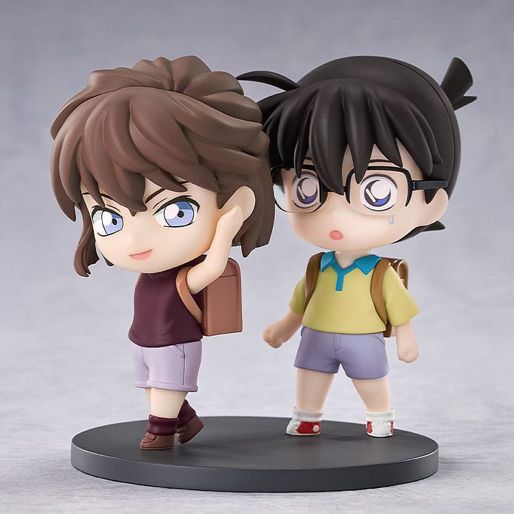 Detective Conan pack 2 mini figurines Qset Conan Edogawa & Ai Haibara 8 cm