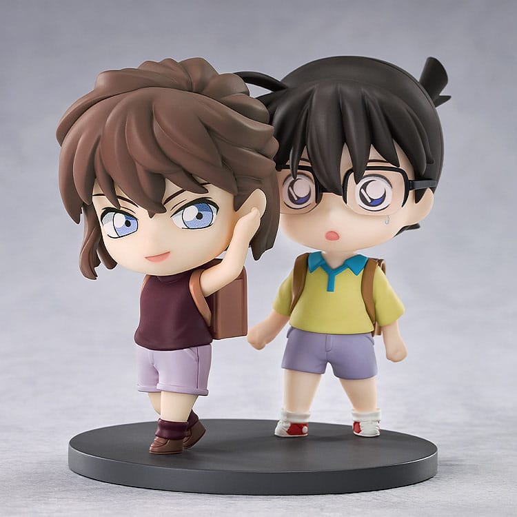 Detective Conan pack 2 mini figurines Qset Conan Edogawa & Ai Haibara 8 cm
