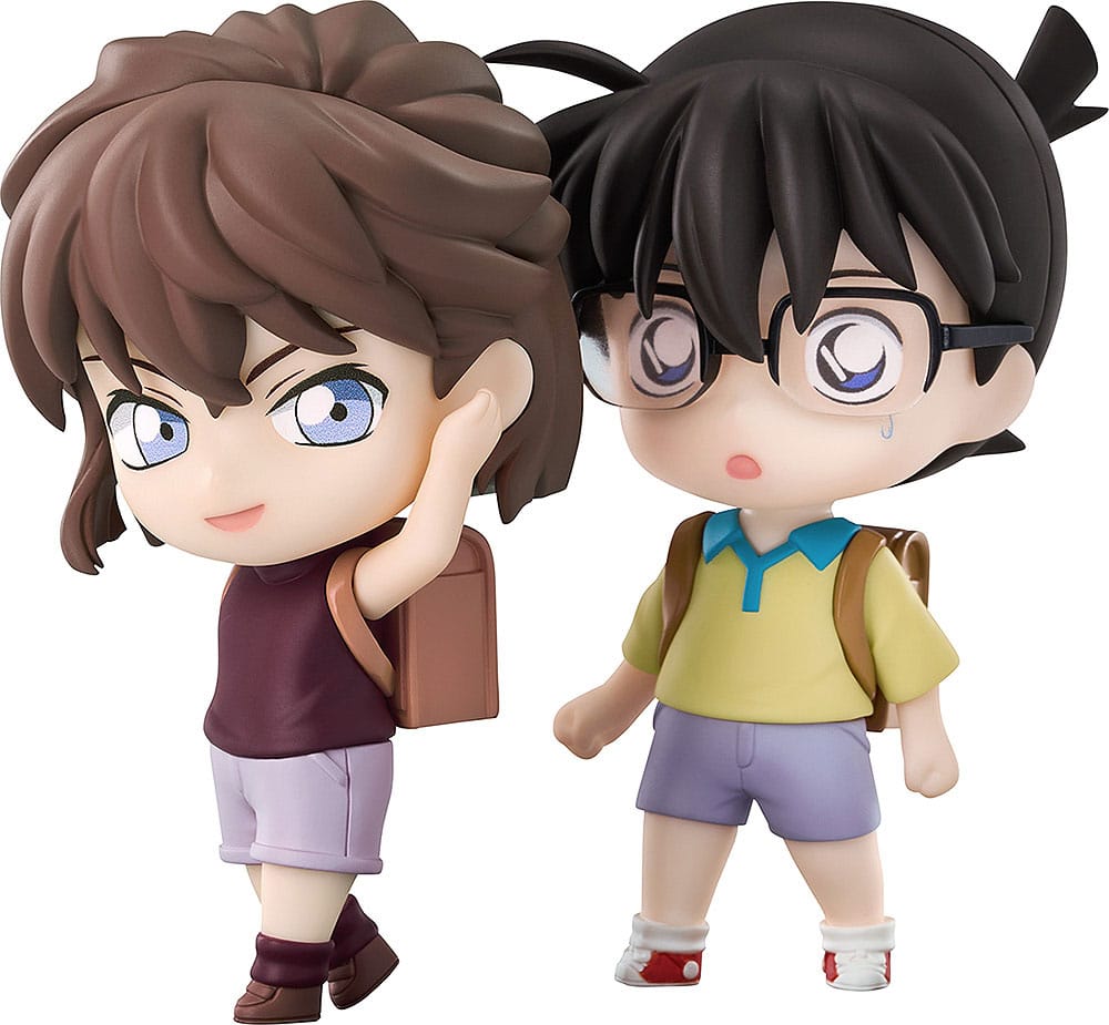 Detective Conan pack 2 mini figurines Qset Conan Edogawa & Ai Haibara 8 cm