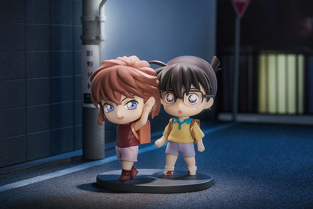 Detective Conan pack 2 mini figurines Qset Conan Edogawa & Ai Haibara 8 cm