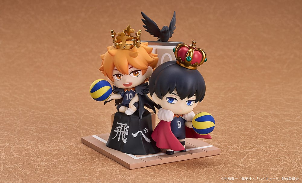 Haikyu!! pack 2 mini figurines Qset Shoyo Hinata & Tobio Kageyama 11 cm
