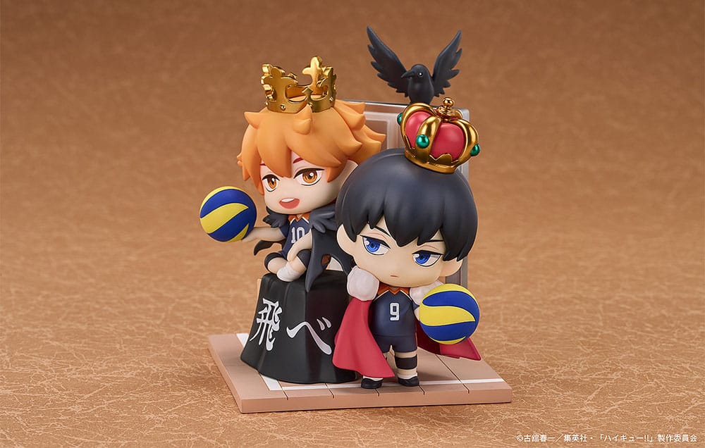 Haikyu!! pack 2 mini figurines Qset Shoyo Hinata & Tobio Kageyama 11 cm