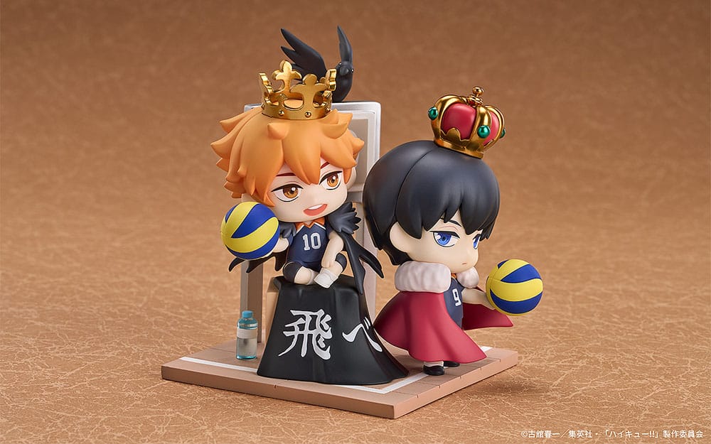 Haikyu!! pack 2 mini figurines Qset Shoyo Hinata & Tobio Kageyama 11 cm