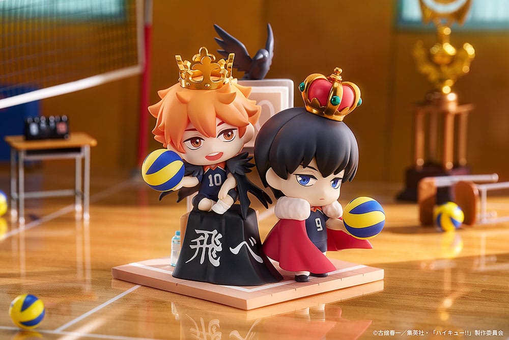 Haikyu!! pack 2 mini figurines Qset Shoyo Hinata & Tobio Kageyama 11 cm