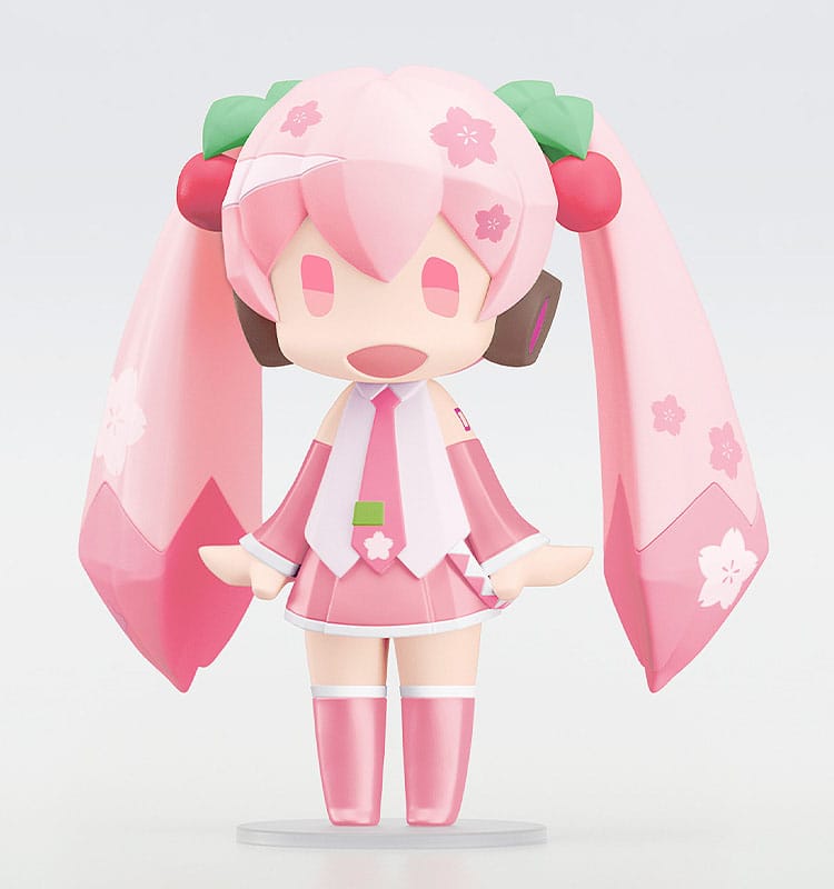 Character Vocal Series 01: Hatsune Miku figurine HELLO! GOOD SMILE Sakura Miku 10 cm