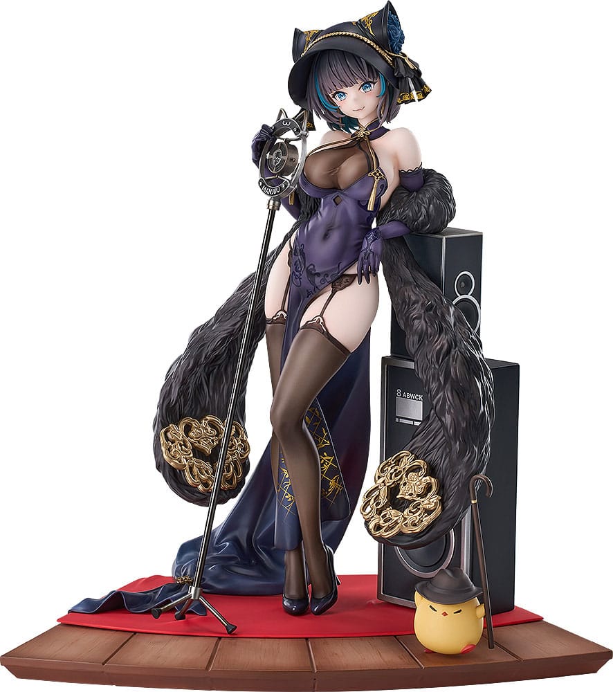 Azur Lane statuette 1/7 Cheshire: Cait Sith Crooner Ver. 24 cm