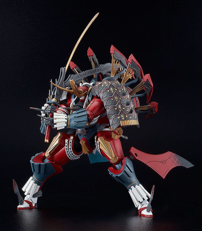 Full Metal Daemon Muramasa figurine Moderoid Plastic Model Kit Third-generation Seishuusengou Uemon-no-jou Muramasa 16 cm (re-run)