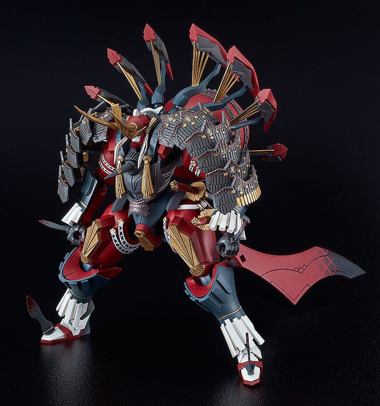 Full Metal Daemon Muramasa figurine Moderoid Plastic Model Kit Third-generation Seishuusengou Uemon-no-jou Muramasa 16 cm (re-run)