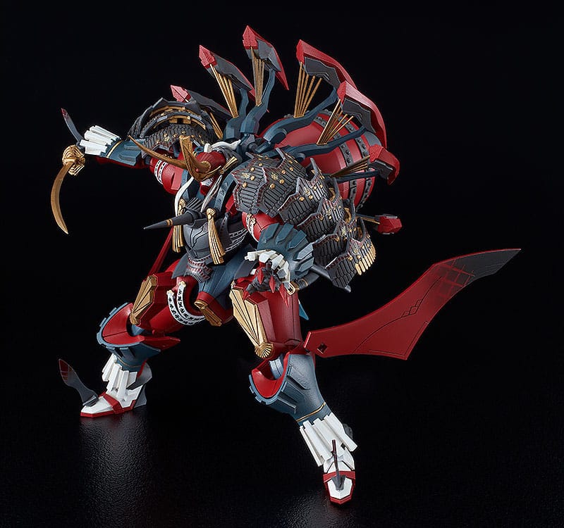 Full Metal Daemon Muramasa figurine Moderoid Plastic Model Kit Third-generation Seishuusengou Uemon-no-jou Muramasa 16 cm (re-run)