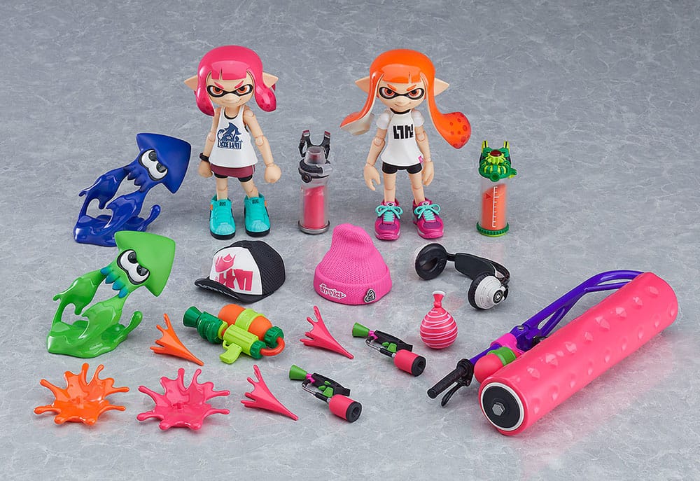 Splatoon/Splatoon 2 figurine Figma Splatoon Girl DX Edition 10 cm