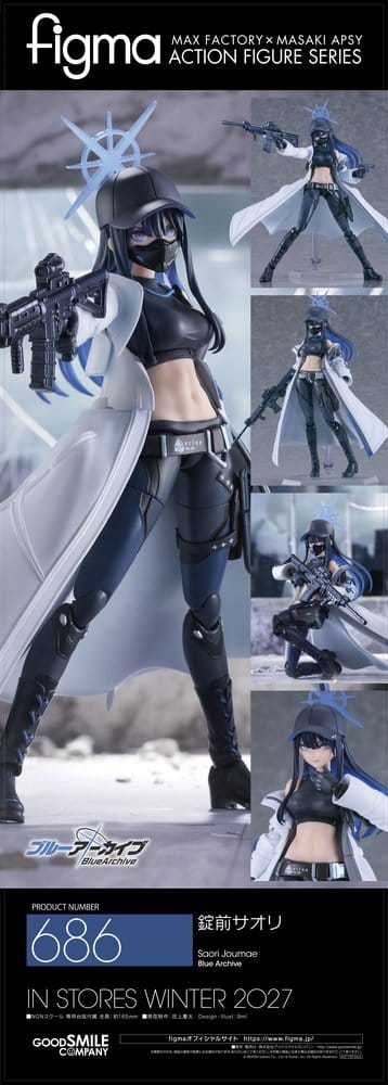 Blue Archive Figma figurine Saori Joumae 17 cm