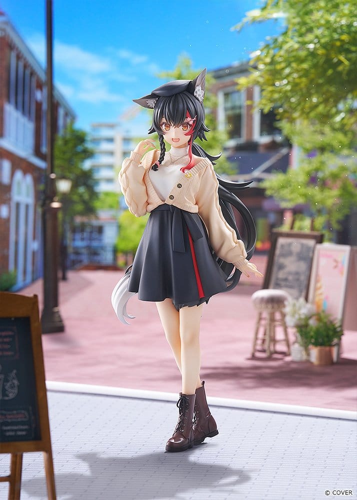 Hololive Production G.S. Collection figurine PVC 1/7 Ookami Mio Date Style - Street Outfit Ver. 24 cm