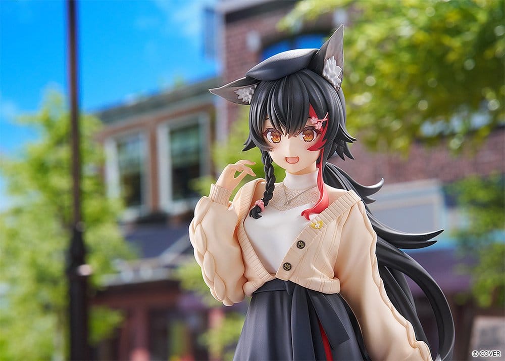 Hololive Production G.S. Collection figurine PVC 1/7 Ookami Mio Date Style - Street Outfit Ver. 24 cm