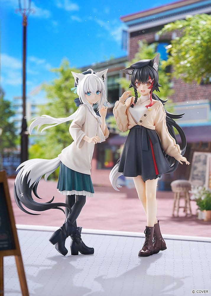 Hololive Production G.S. Collection figurine PVC 1/7 Ookami Mio Date Style - Street Outfit Ver. 24 cm