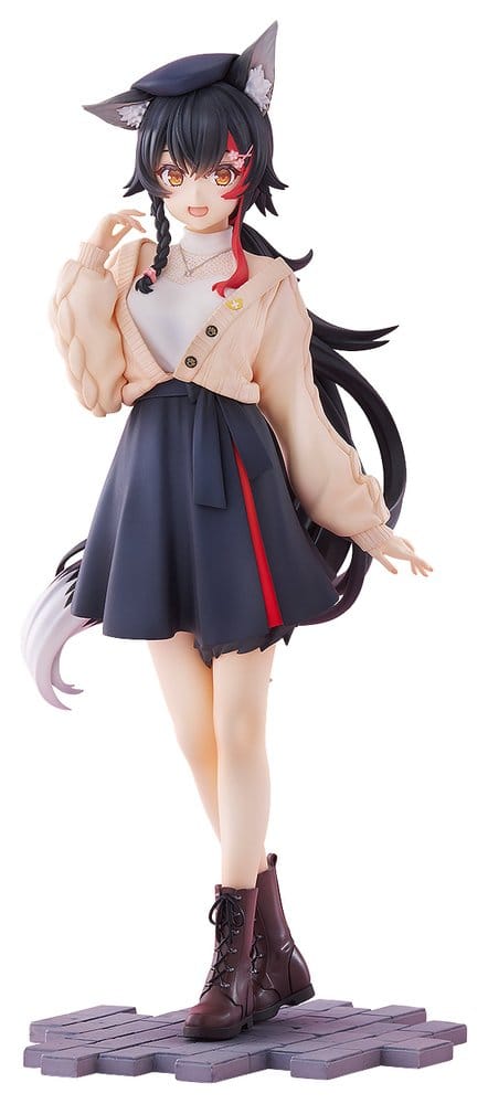 Hololive Production G.S. Collection figurine PVC 1/7 Ookami Mio Date Style - Street Outfit Ver. 24 cm
