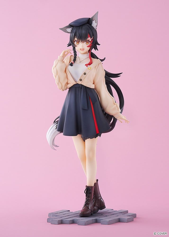 Hololive Production G.S. Collection figurine PVC 1/7 Ookami Mio Date Style - Street Outfit Ver. 24 cm
