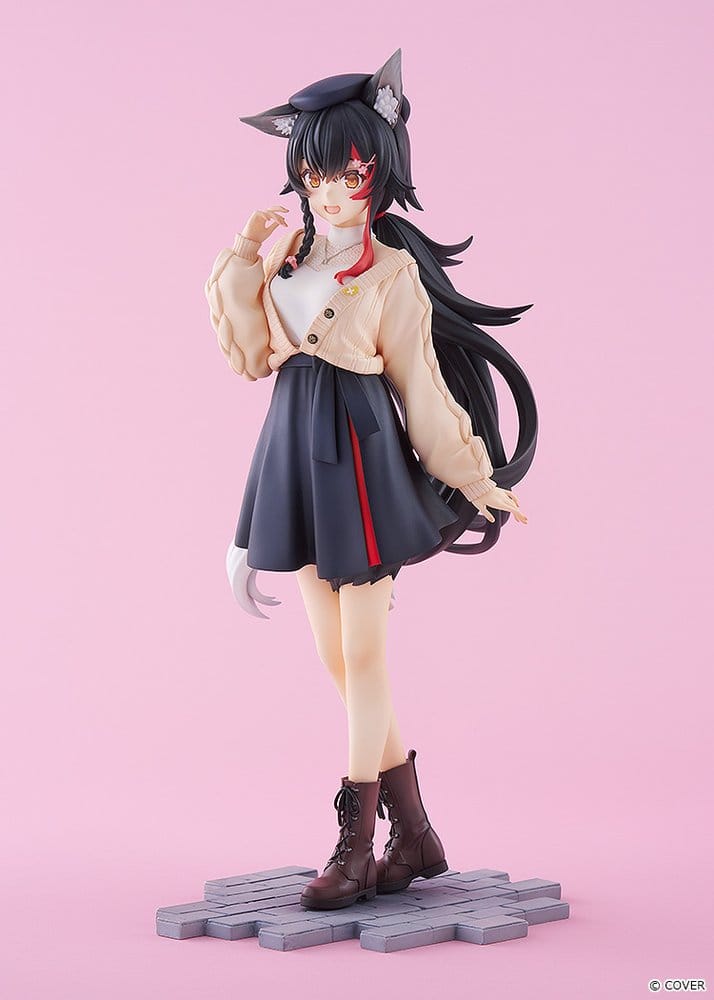 Hololive Production G.S. Collection figurine PVC 1/7 Ookami Mio Date Style - Street Outfit Ver. 24 cm