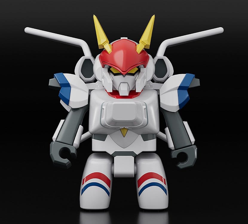Metal Armor Dragonar Brickroid figurine Dragonar-1 (Opening Ver.) & Carrier Set 5 cm