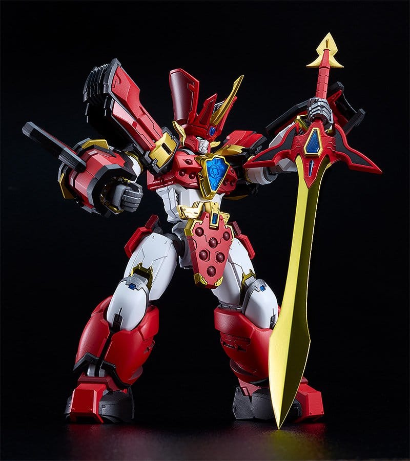 Mado King Granzort Plastic Model Kit Moderoid King's Style Granzort Gold Edition 19 cm