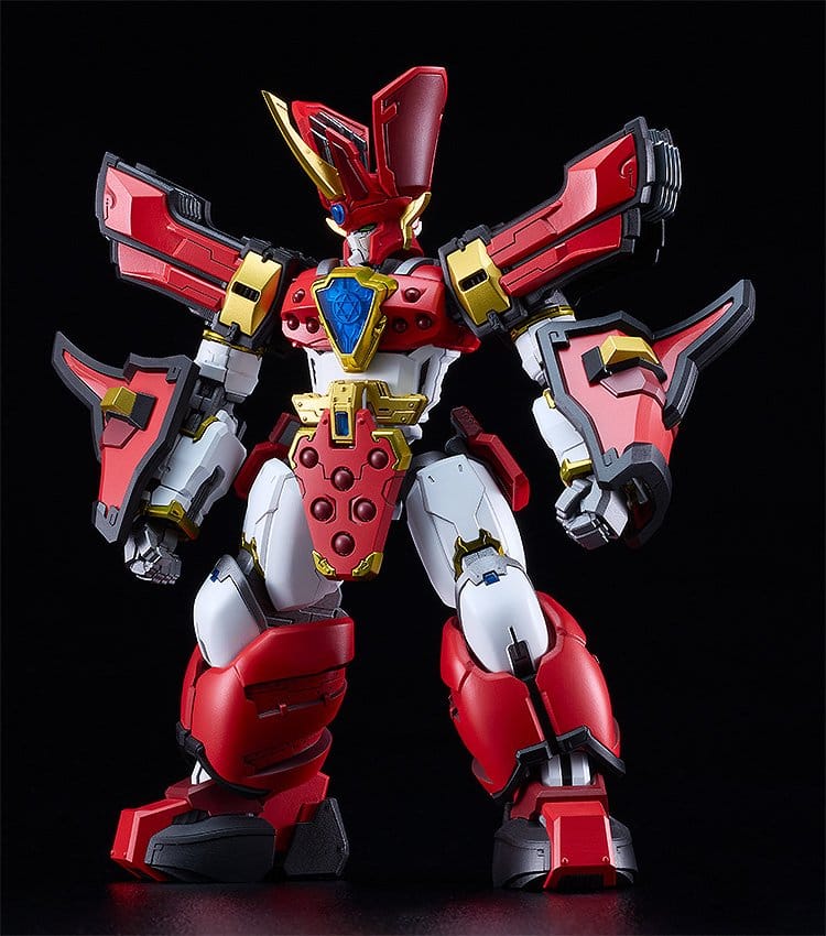 Mado King Granzort Plastic Model Kit Moderoid King's Style Granzort Gold Edition 19 cm
