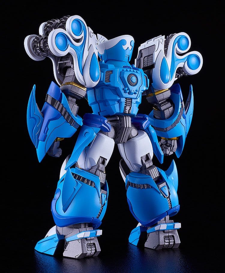 Mado King Granzort Plastic Model Kit Moderoid King's Style Aquabeat Gold Edition 18 cm