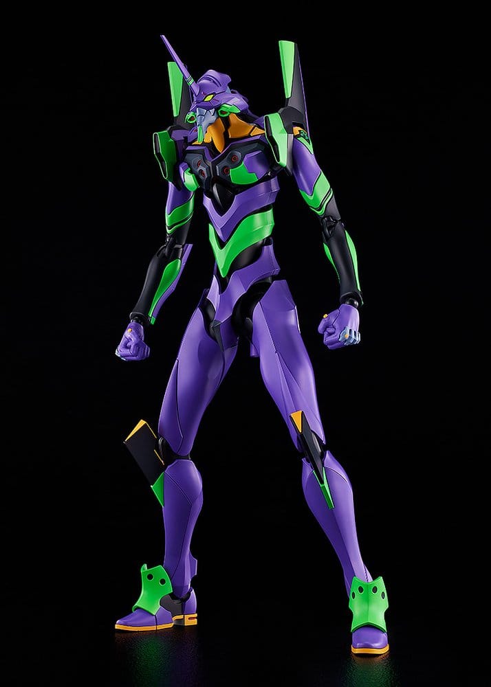 Rebuild of Evangelion Plastic Model Kit Moderoid DX-SCALE Evangelion Test Type-01 Luminous Set Edition 26 cm