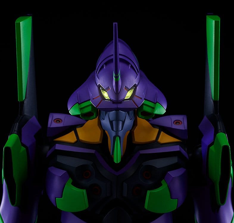 Rebuild of Evangelion Plastic Model Kit Moderoid DX-SCALE Evangelion Test Type-01 Luminous Set Edition 26 cm